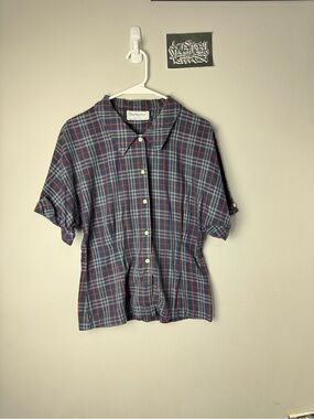 Vintage Burberry Blue Check
